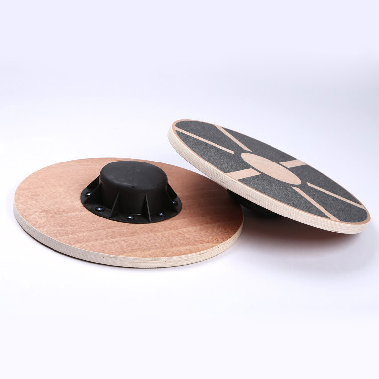 Balance Board Wobble - Prancha de Equilíbrio de Madeira Antiderrapante