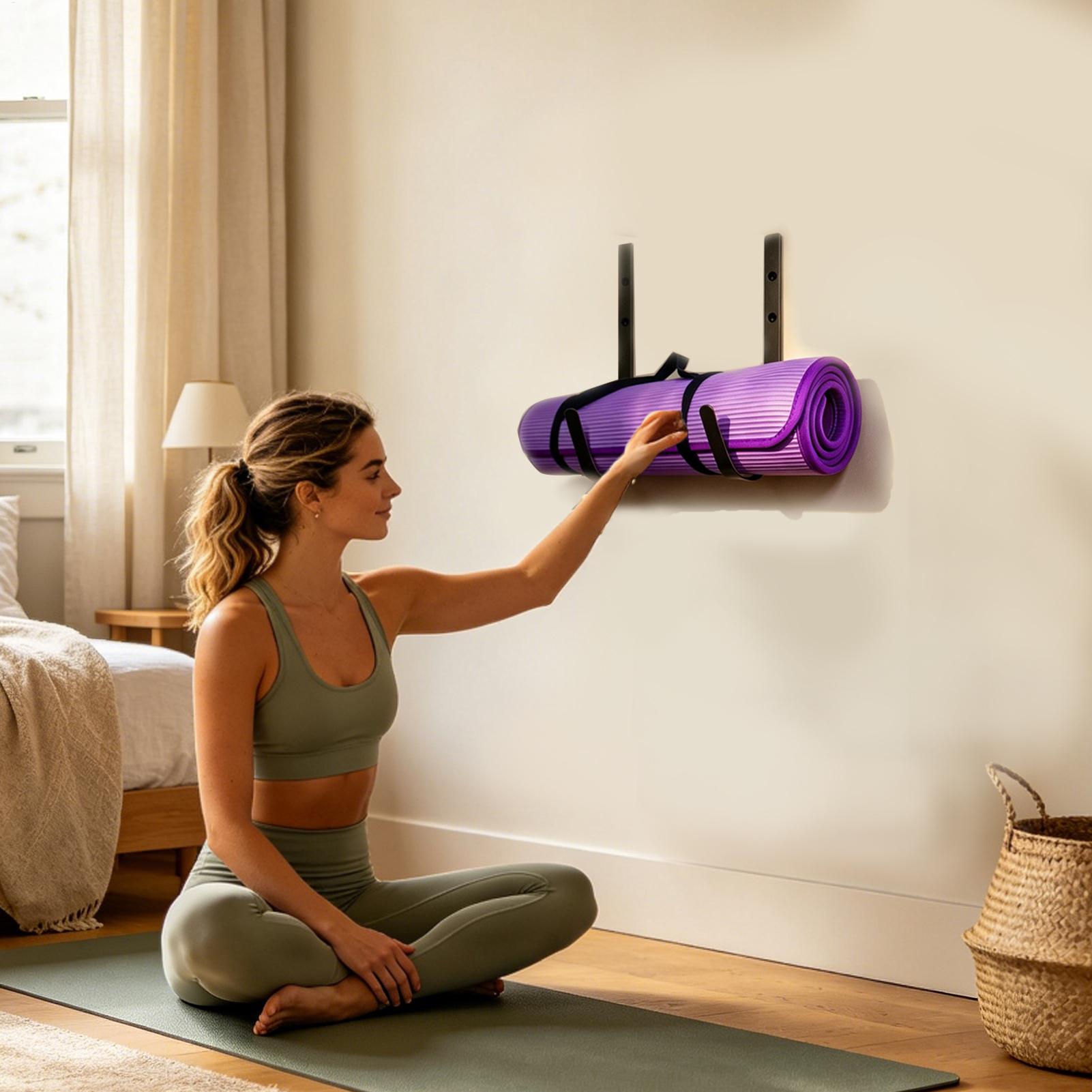 Suporte de parede para tapete  - Pilates Yoga Garage avaliação e preço